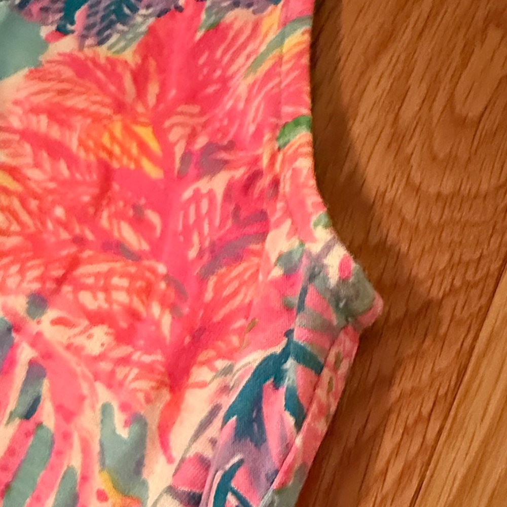 💕EUC Lilly Pulitzer Vibrant Floral Shay Dress with pockets. - Picture 4 of 7